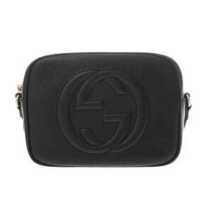 Gucci Soho Disco Bag Black Leather Shoulder